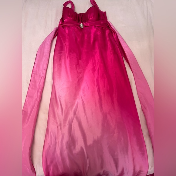 Stunning vintage Pink Ombre Formal Dress - Picture 1 of 6